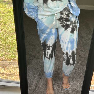 Electric & Rose - Blue Tie Dye Sweatpants